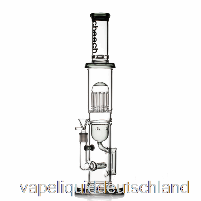 Cheech Glass Tree Recycler Big Rig Bong Black Vape Deutschland